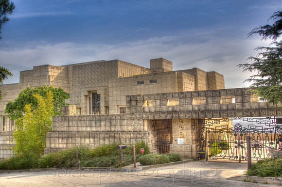 Ennis House Built 1923 Los Angeles  California