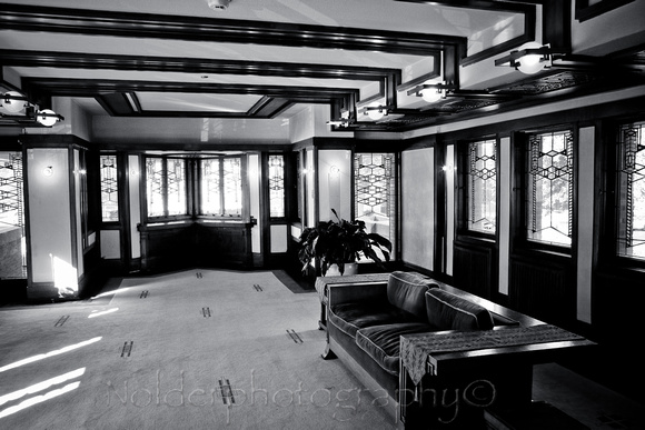 Robie house interior detail