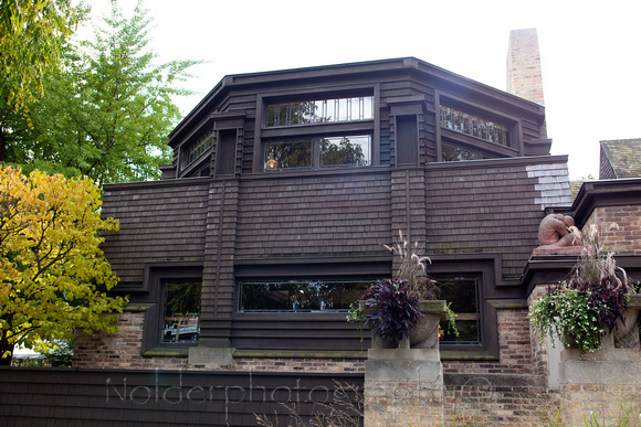 Frank Lloyd Wright Studio. Built 1897